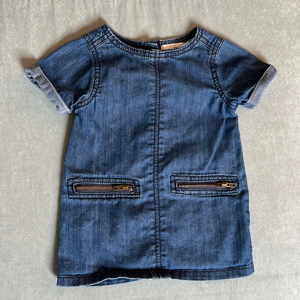 Chambray dress 12-18M